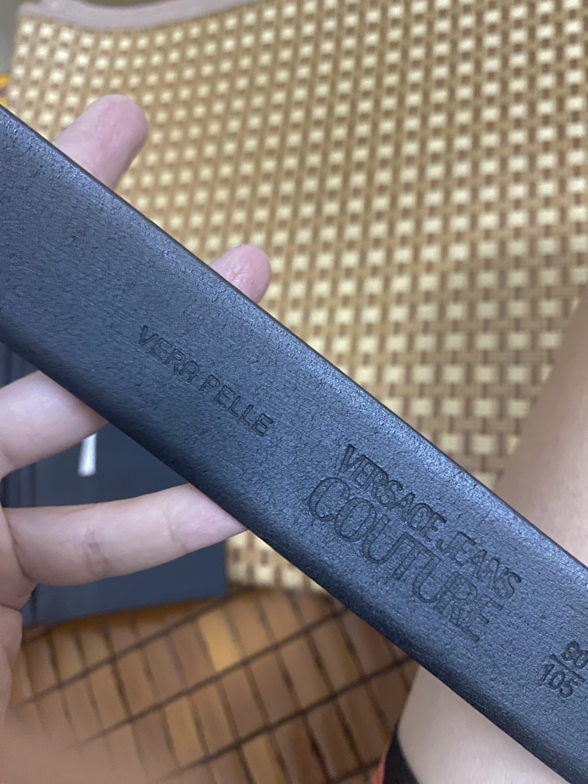 Thắt lưng Versace (Used) - Ảnh 6